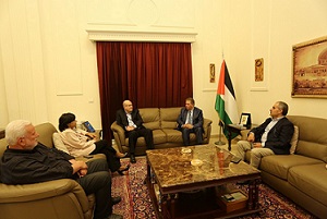 دبور وأبو العردات يستقبلان نائب الأمين العام للجبهة الديمقراطية فهد سليمان