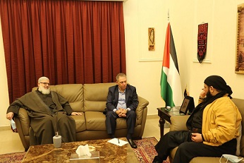 السفير دبور يلتقي القوى الاسلامية في عين الحلوة