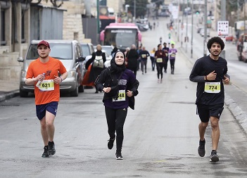 انطلاق ماراثون فلسطين الدولي الثامن في بيت لحم