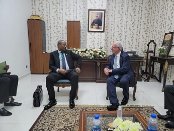 المالكي يلتقي نظيره النيجيري