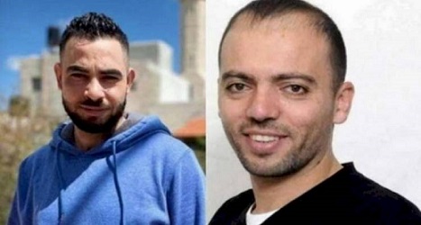 المعتقلان عواودة وريان يواصلان إضرابهما عن الطعام رفضا لاعتقالهما الإداري