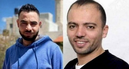 المعتقلان عواودة وريان يواصلان إضرابهما عن الطعام