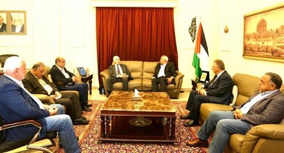 الاحمد يلتقي الامين العام للجبهة الشعبية- القيادة العامة طلال ناجي