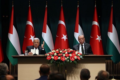 الرئيس في مؤتمر صحفي مع نظيره التركي: نعرب عن بالغ التقدير لمواقف الرئيس أردوغان الثابتة إلى جانب شع