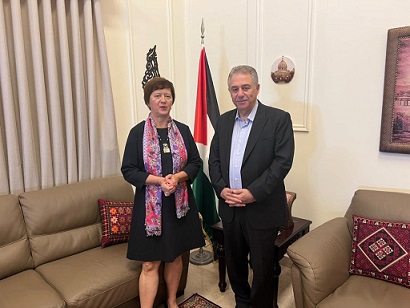 السفير دبور يستقبل المنسقة الخاصة للأمم المتحدة في لبنان