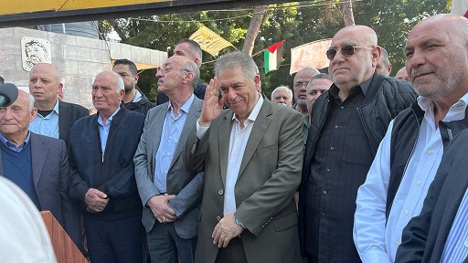 كلمة الاخ السفير اشرف دبور في المسيرة الجماهيرية الحاشدة التي جابت شوارع مدينة بيروت وفاء للرئيس الر