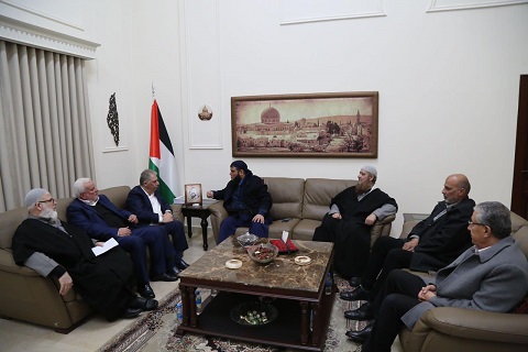 دبور يلتقي القوى الاسلامية في عين الحلوة