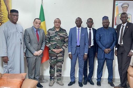 وزير الأمن المالي يؤكد مؤقف بلاده الثابت تجاه القضية الفلسطينية