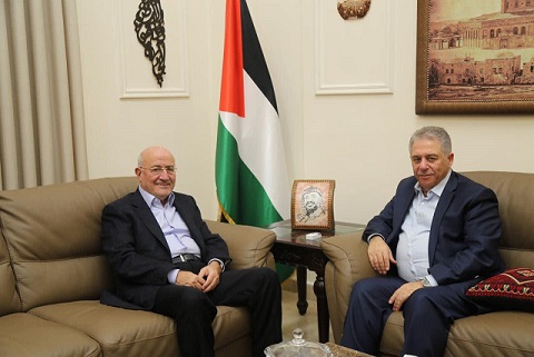 دبور يلتقي الوزير السابق غازي العريضي