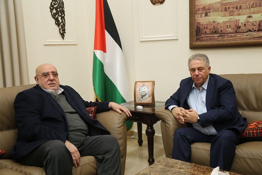 دبور يستقبل العميد مصطفى حمدان على رأس وفد من "المرابطون"