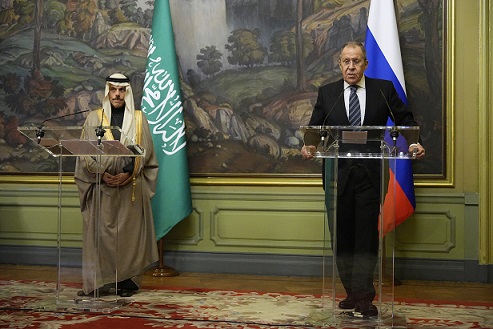 وزيرا خارجية السعودية وروسيا: لا يمكن تحقيق الاستقرار في الشرق الأوسط دون التوصل لحل للقضية الفلسطين