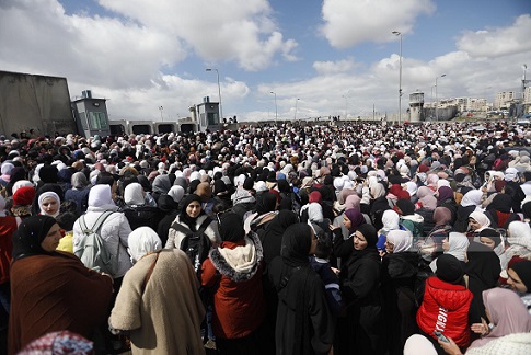 الاحتلال يعيق وصول المصلين إلى المسجد الأقصى