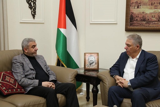 دبور يلتقي وزير العمل اللبناني مصطفى بيرم