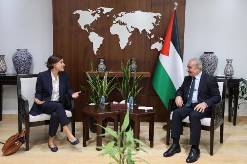 استقبل الرئيسة الجديدة لبعثة "النقد الدولي".. اشتية: الاحتلال هو المعيق الرئيسي لعملية التنمية في فل