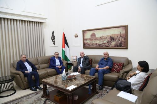 الاحمد يلتقي النائب في البرلمان اللبناني عبد الرحمن البزري