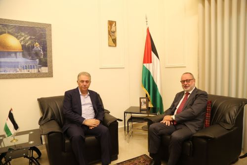 السفير دبور يلتقي السفير النروجي في لبنان