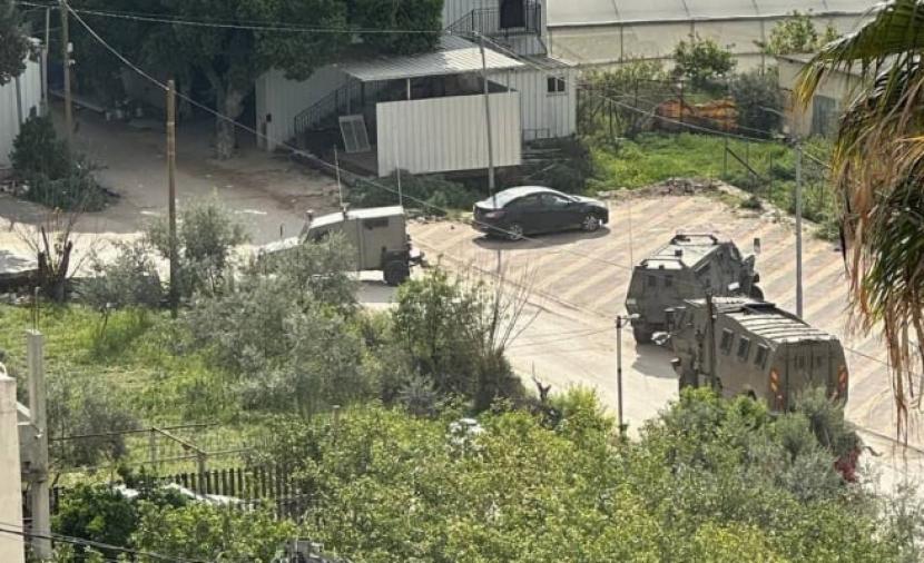 شهيدان متأثرين بجروحهما برصاص الاحتلال في قرية شوفة جنوب طولكرم