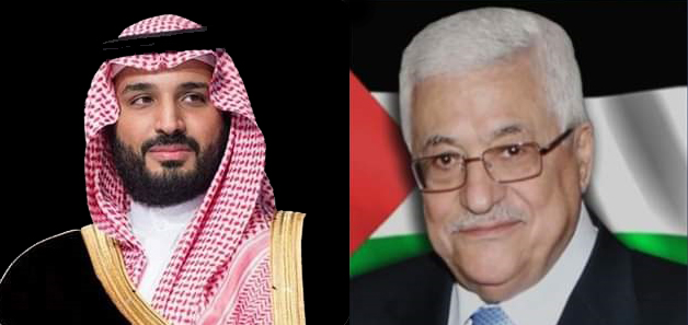 الرئيس يؤكد لولي العهد السعودي دعم دولة فلسطين الكامل لاستضافة المملكة كأس العالم 2034