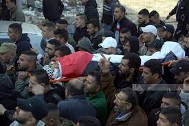 جماهير شعبنا في رام الله والقدس تشيع جثامين أربعة شهداء