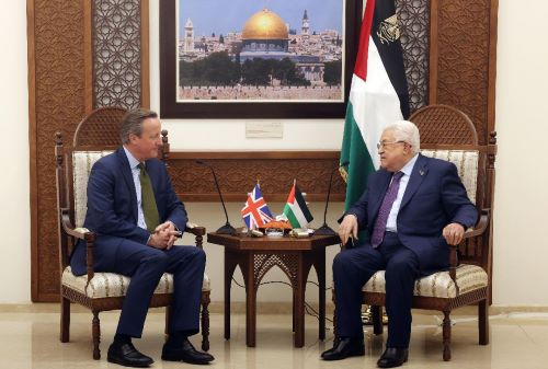 الرئيس يستقبل وزير خارجية بريطانيا