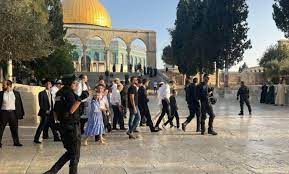 الاحتلال اقتحم الأقصى 20 مرة ومنع رفع الأذان في الحرم الإبراهيمي 44 وقتا خلال شباط