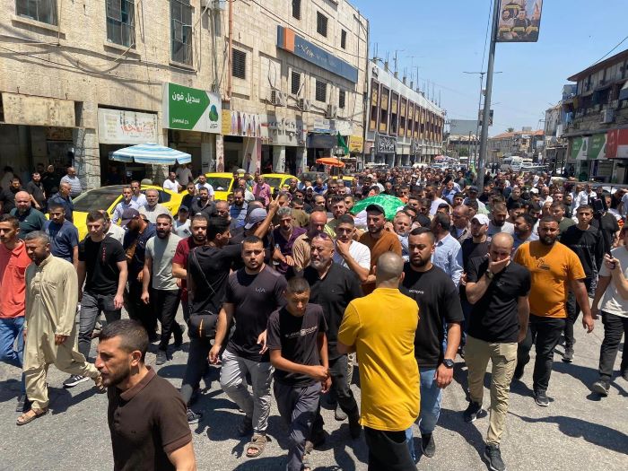 تشييع جثمان الشهيدة وفاء جرار في جنين