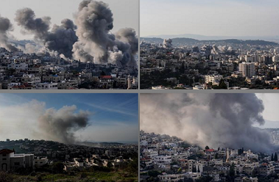 مع دخول عدوان الاحتلال على جنين ومخميها يومه الـ14: 25 شهيدا واصابات واعتقالات ونسف عشرات المنازل وس