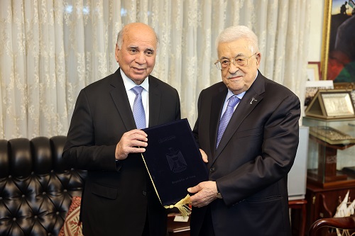 الرئيس يتسلم دعوة من نظيره العراقي للمشاركة في القمة العربية الشهر المقبل