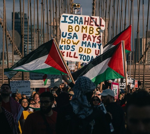 مظاهرات حاشدة في الولايات المتحدة في الذكرى الـ77 النكبة