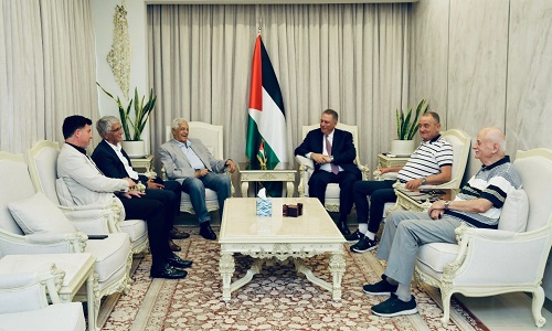 حملة المطران كبوجي تلتقي السفير دبور بزيارة وداعية