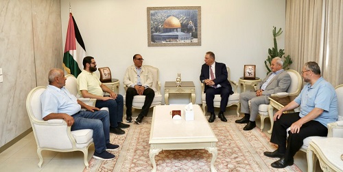 السفير دبور المنطقة التنظيمية لحركة فتح في شمال لبنان بزيارة وداعية