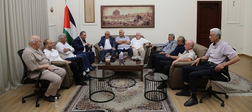 السفير دبور يستقبل مسؤولي فصائل منظمة التحرير الفلسطينية في زيارة وداعية