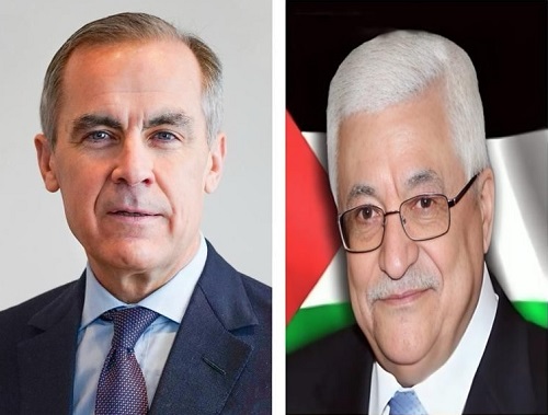 خلال اتصاله بالرئيس: رئيس الوزراء الكندي يعلن أن بلاده ستعترف بدولة فلسطين في أيلول المقبل