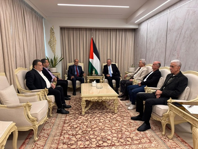 السفير الاسعد يلتقي قيادة حزب طليعة لبنان العربي وجبهة التحرير العربية