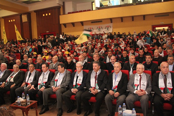 مهرجان سياسي حاشد لحركة فتح في بيروت في ذكرى انطلاقتها ال 48