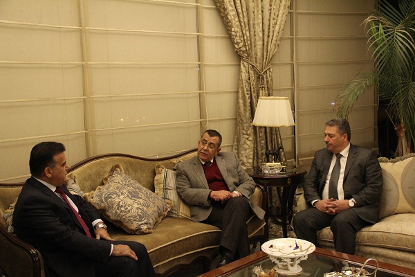 وزير الداخلية الفلسطيني يلتقي اللواء عباس ابراهيم