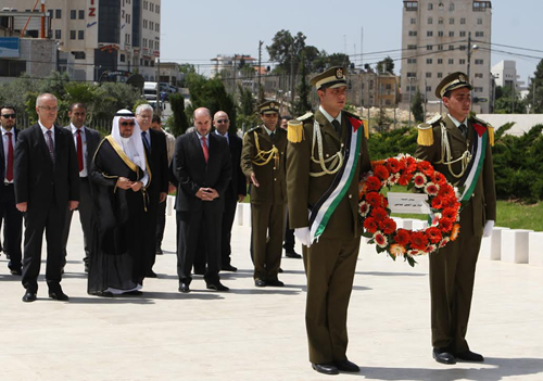 الحمد الله يبحث مع أمين