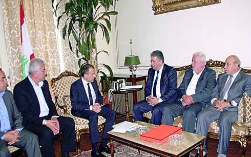 باسيل التقى السفير دبور