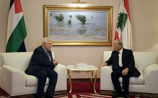 الرئيس يجتمع مع نظيره اللبناني في قطر